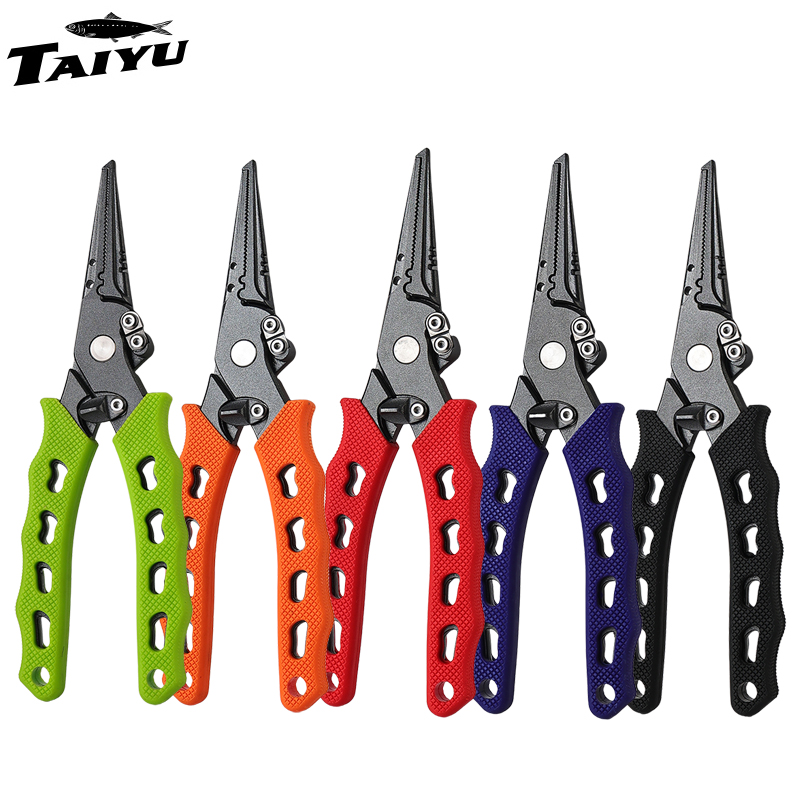 Fishing Hook Remover - คีมตกปลา TAIYU 5 สี ทำจากสแตนเลส ใช้ตัดสาย