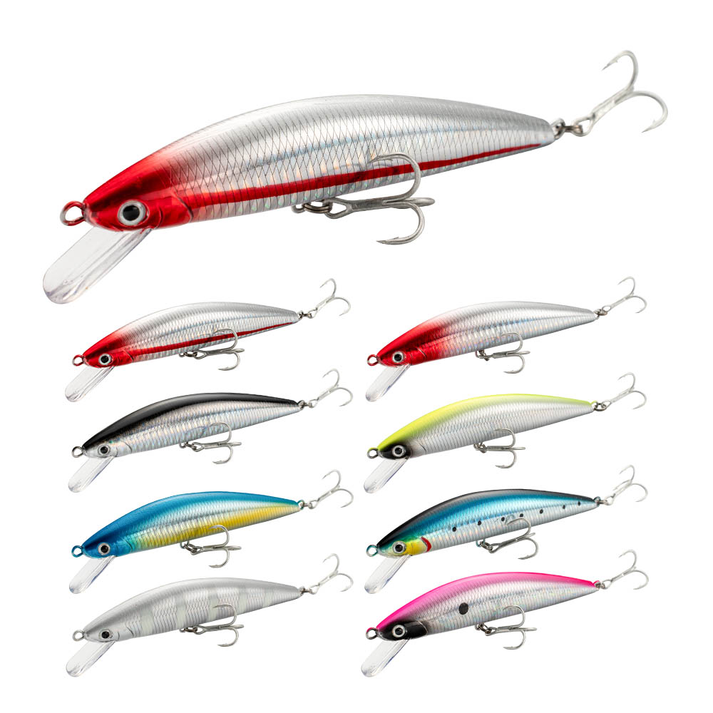 Fishing Hook Treble - เหยื่อตกปลา Sinking Minnow 13 ซม.15 ซม.40g