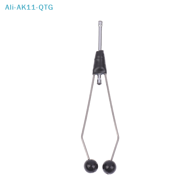 Fishing Hook Jig - ที่ยึดด้ายตกปลาแบบใหม่ 1 ชิ้น ทำจากเซรามิกสองชั้น สำหรับทำเหยื่อตกปลา ใช้กับด้ายผูกเบ็ดตกปลา