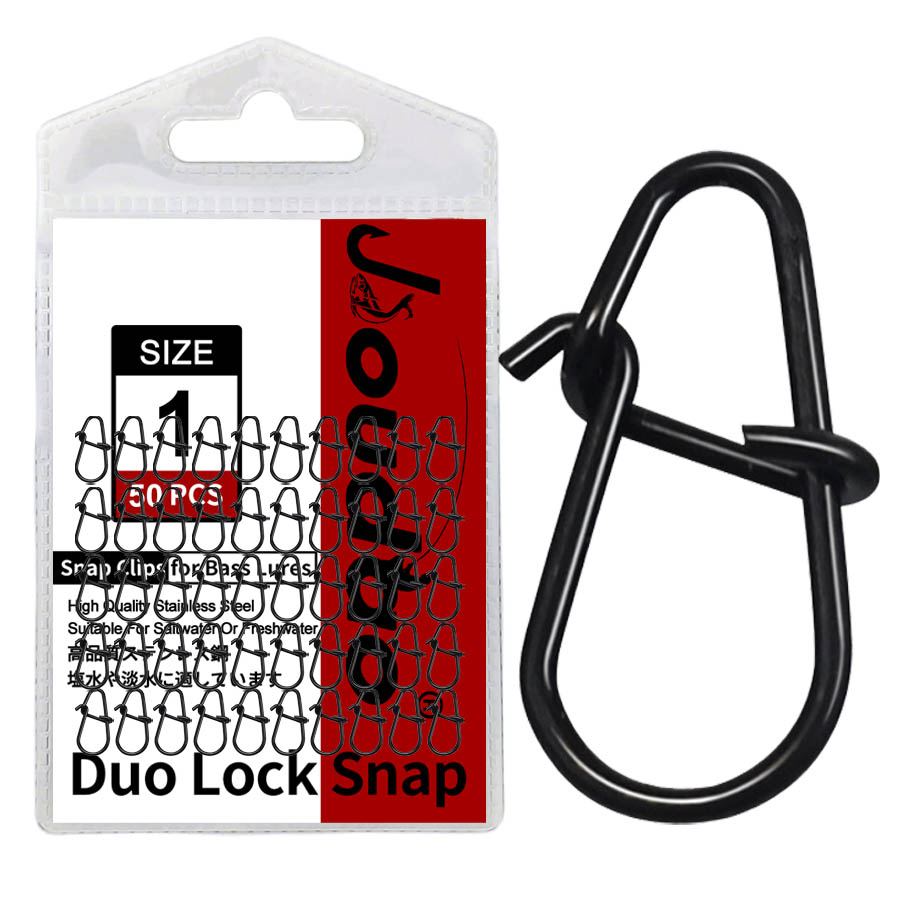 Fishing Hook Stainless Steel - 50 ชิ้น Crankbait Snaps สแตนเลส Duo