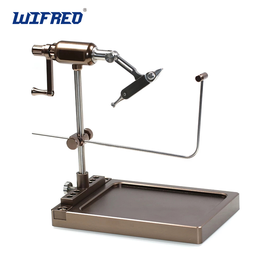 Fishing Hook Jig - เวฟรีโอ 360 ° การหมุน Fly Tying
