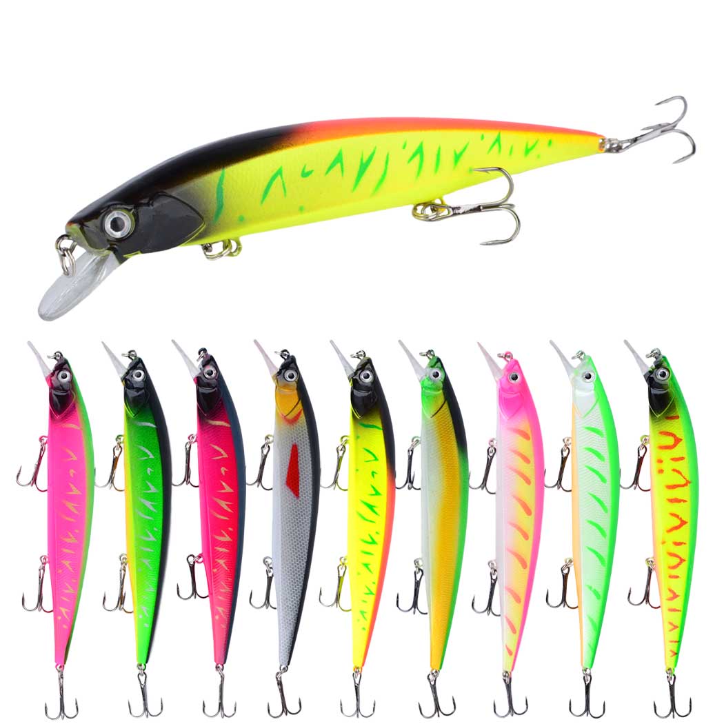 Fishing Hook Treble - เหยื่อปลอมพลาสติก 1 ชิ้น ขนาด 14 ซม./20