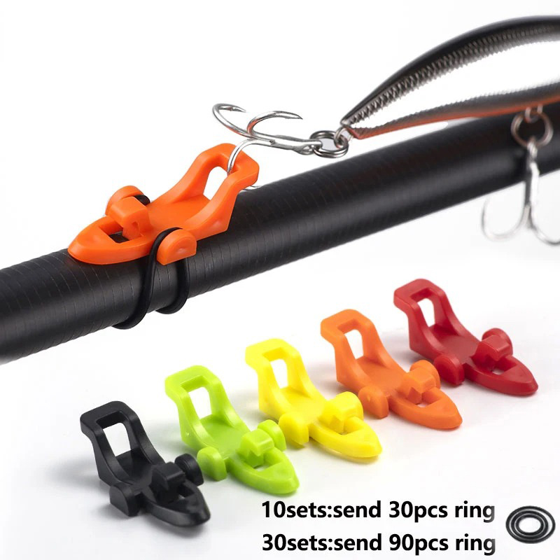 Fishing Hook Box - ที่เก็บเบ็ดตกปลา 10-30 ชิ้น อุปกรณ์เก็บเบ็ดตกปลา ที่เก็บเหยื่อตกปลา อุปกรณ์เสริมสำหรับเหยื่อตกปลา