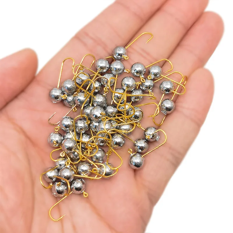 OUTKIT 10pcs MINI JIG HEAD Hoo - Fishing Hook Barbless บทวิจารณ์และราคา