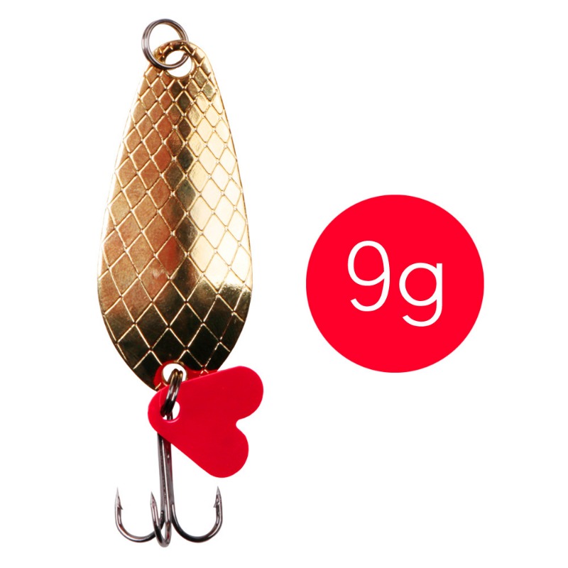 1PCS โลหะ Jigging Spinner ช้อน - Fishing Hook Treble บทวิจารณ์และราคา