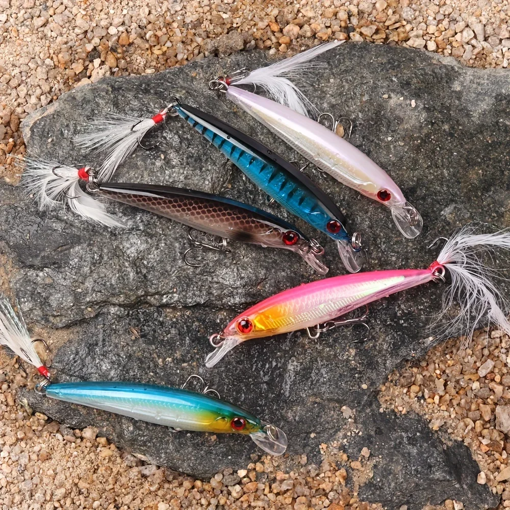 เหยื่อตกปลาเลเซอร์ 3 มิติ รูปท - Fishing Hook Treble บทวิจารณ์และราคา
