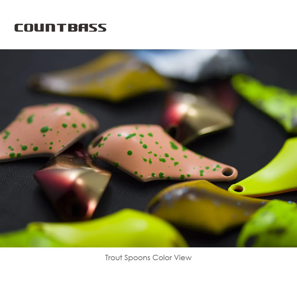COUNTBASS 5/64oz 2g ช้อนหล่อ B - Fishing Hook Barbless บทวิจารณ์และราคา