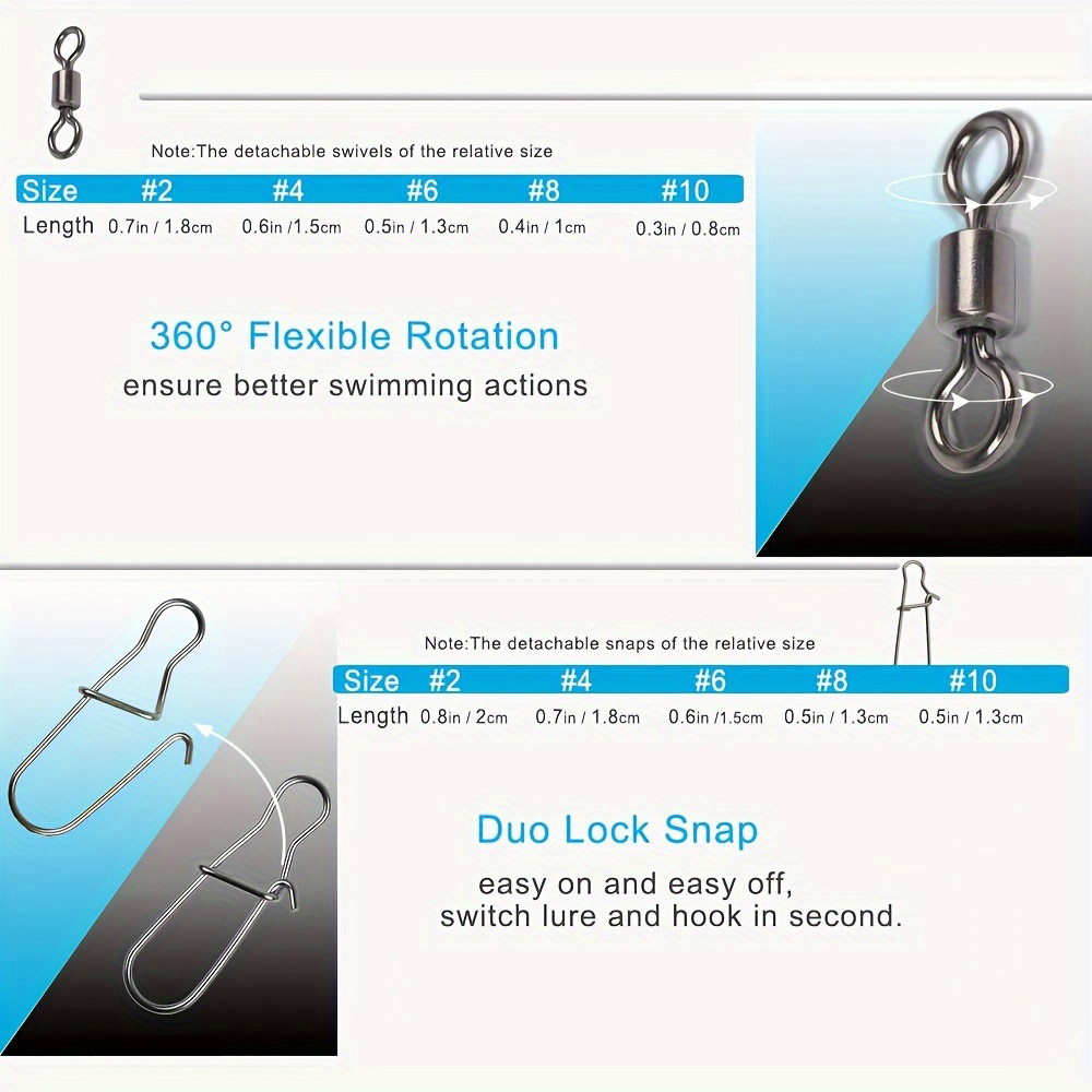 95/210 ชิ้นชุดอุปกรณ์เชื่อมต่อ - Fishing Hook Stainless Steel บทวิจารณ์และราคา
