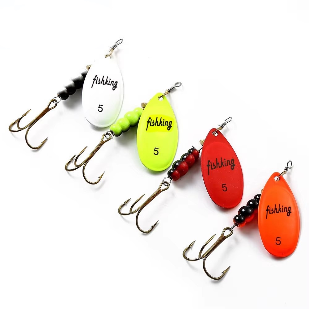NGB Spinner เหยื่อ 3.9g 4.6g 7 - Fishing Hook Treble บทวิจารณ์และราคา