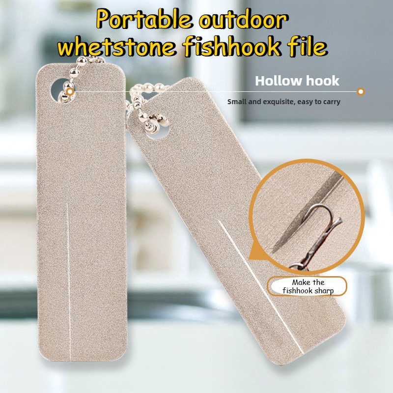 เครื่องลับคมเบ็ดตกปลาแบบพกพาพร - Fishing Hook Sharpener บทวิจารณ์และราคา