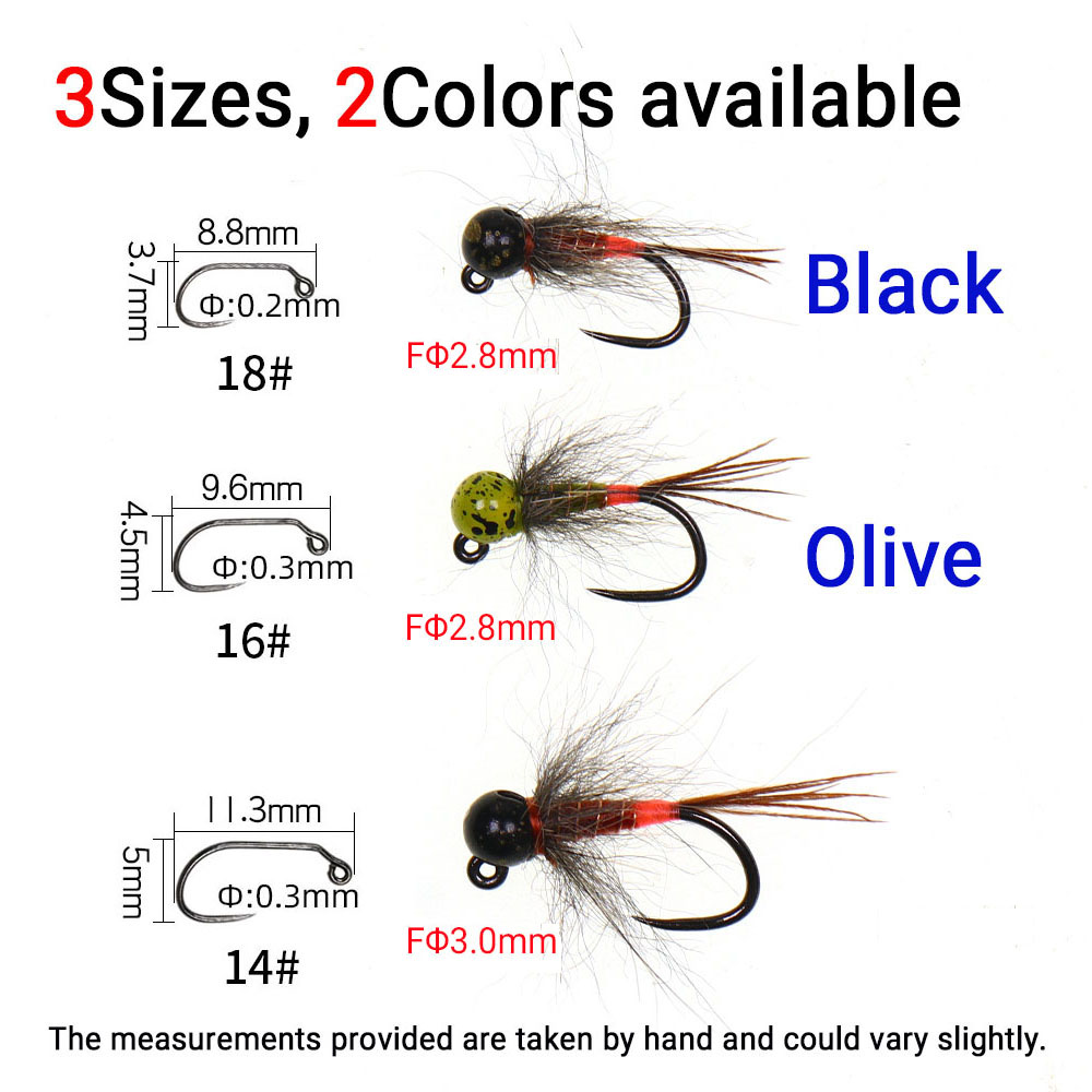 เหยื่อตกปลาแบบจิ๊กหัวทังสเตน 6 - Fishing Hook Barbless บทวิจารณ์และราคา
