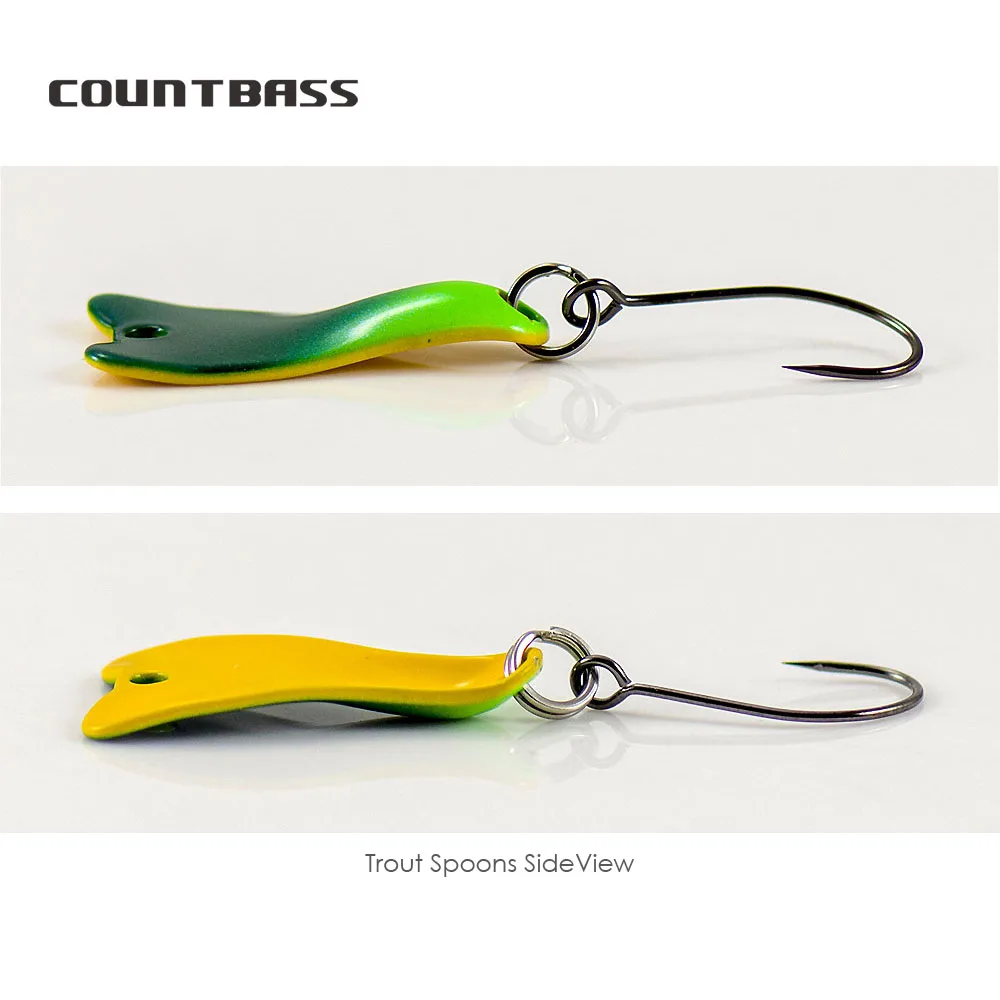 COUNTBASS 5/64oz 2g ช้อนหล่อ B - Fishing Hook Barbless บทวิจารณ์และราคา