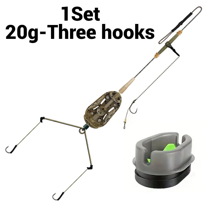 แท่นขุดเจาะผมปลาคาร์พแบบผูกไว้ - Fishing Hook Assortment บทวิจารณ์และราคา