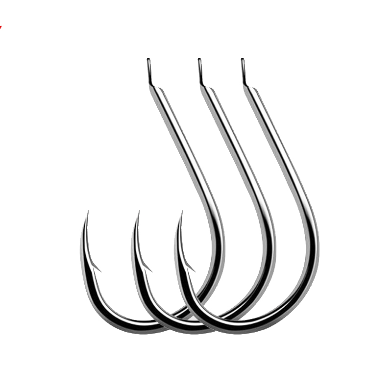100ชิ้น/ล็อต7ขนาดตะขอตกปลาสีดำ - Fishing Hook Circle บทวิจารณ์และราคา