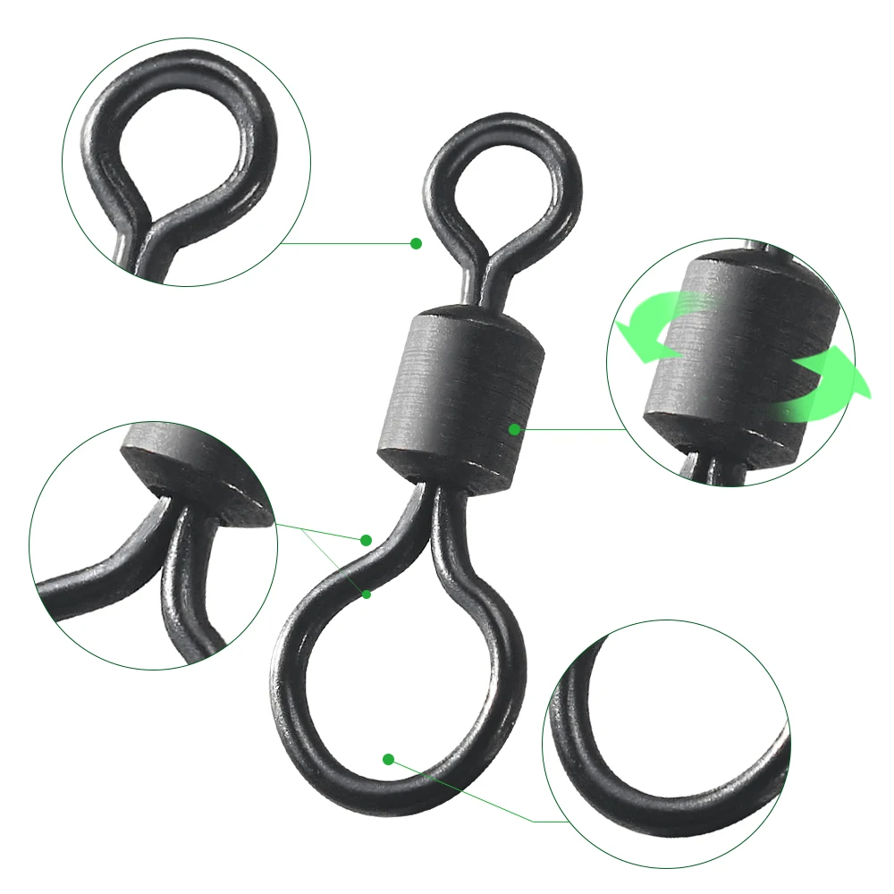 ตัวหมุนตกปลาคาร์พแบบตาใหญ่ 100 - Fishing Hook Size บทวิจารณ์และราคา