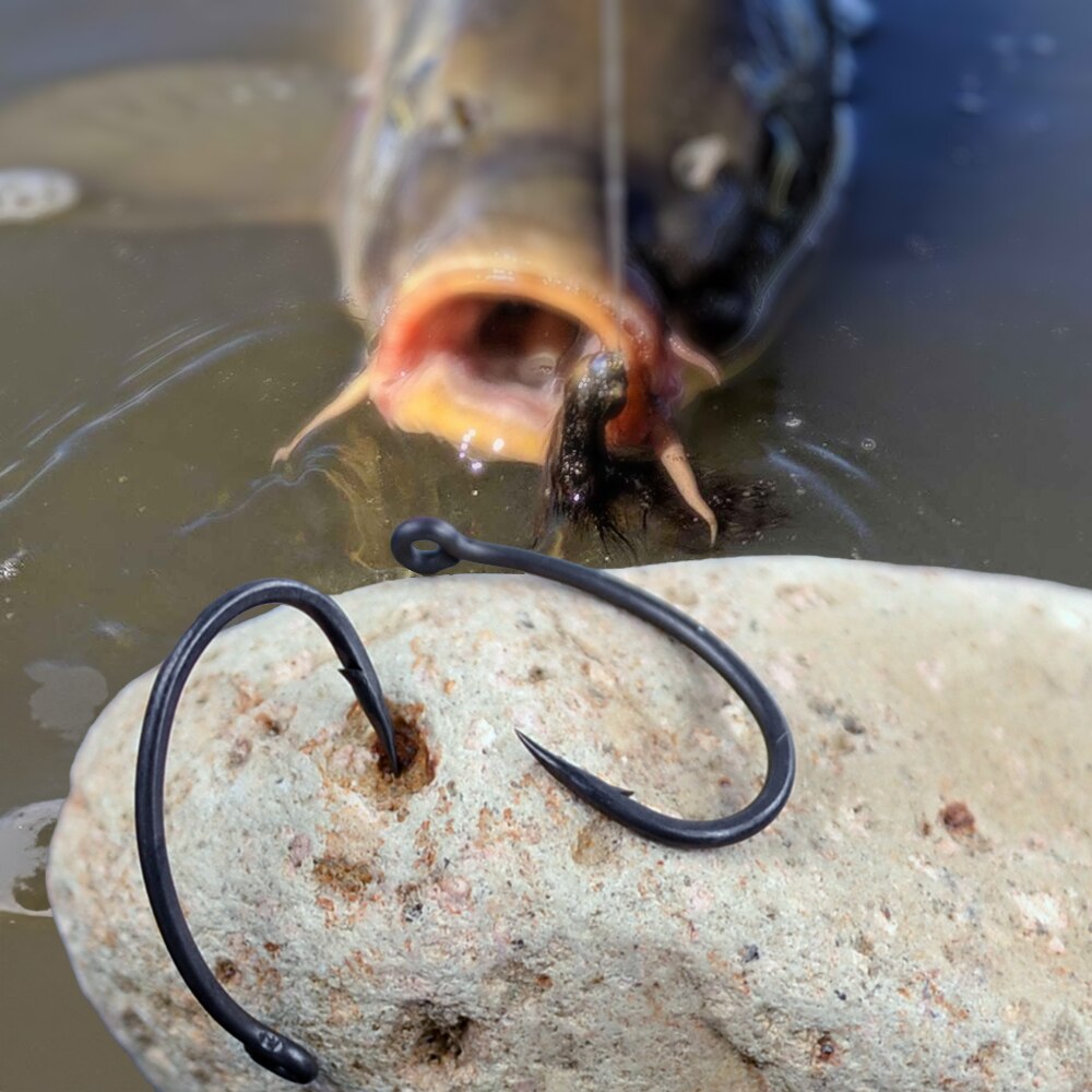 Hirisi ปลาคาร์พตะขอตกปลา 50 ชิ - Fishing Hook Barbless บทวิจารณ์และราคา