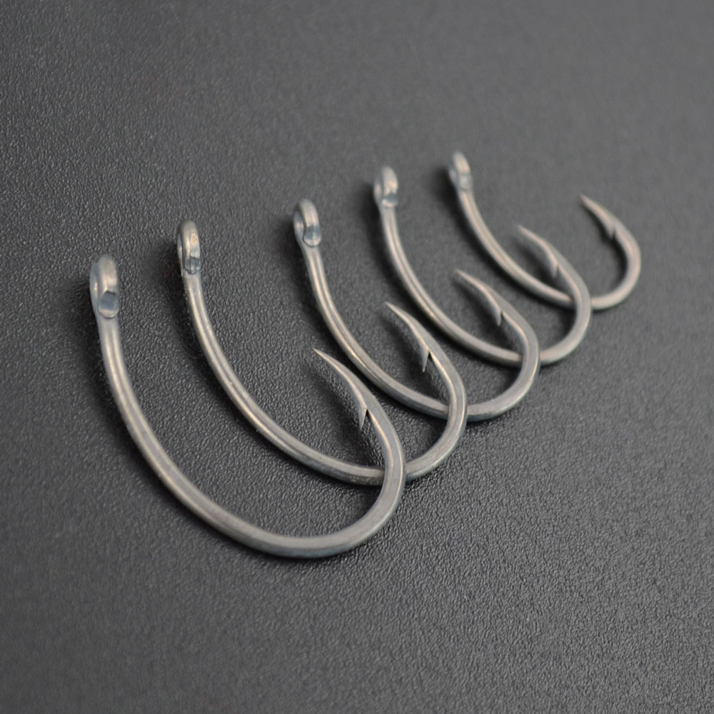 Hirisi ปลาคาร์พตะขอตกปลา 50 ชิ - Fishing Hook Barbless บทวิจารณ์และราคา