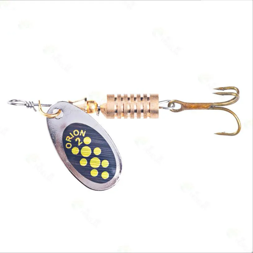 1PCS ชุบโลหะ SPINNER เหยื่อ 6. - Fishing Hook Treble บทวิจารณ์และราคา