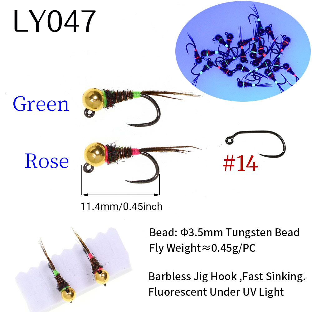 เหยื่อตกปลาแบบจิ๊กหัวทังสเตนแบ - Fishing Hook Barbless บทวิจารณ์และราคา