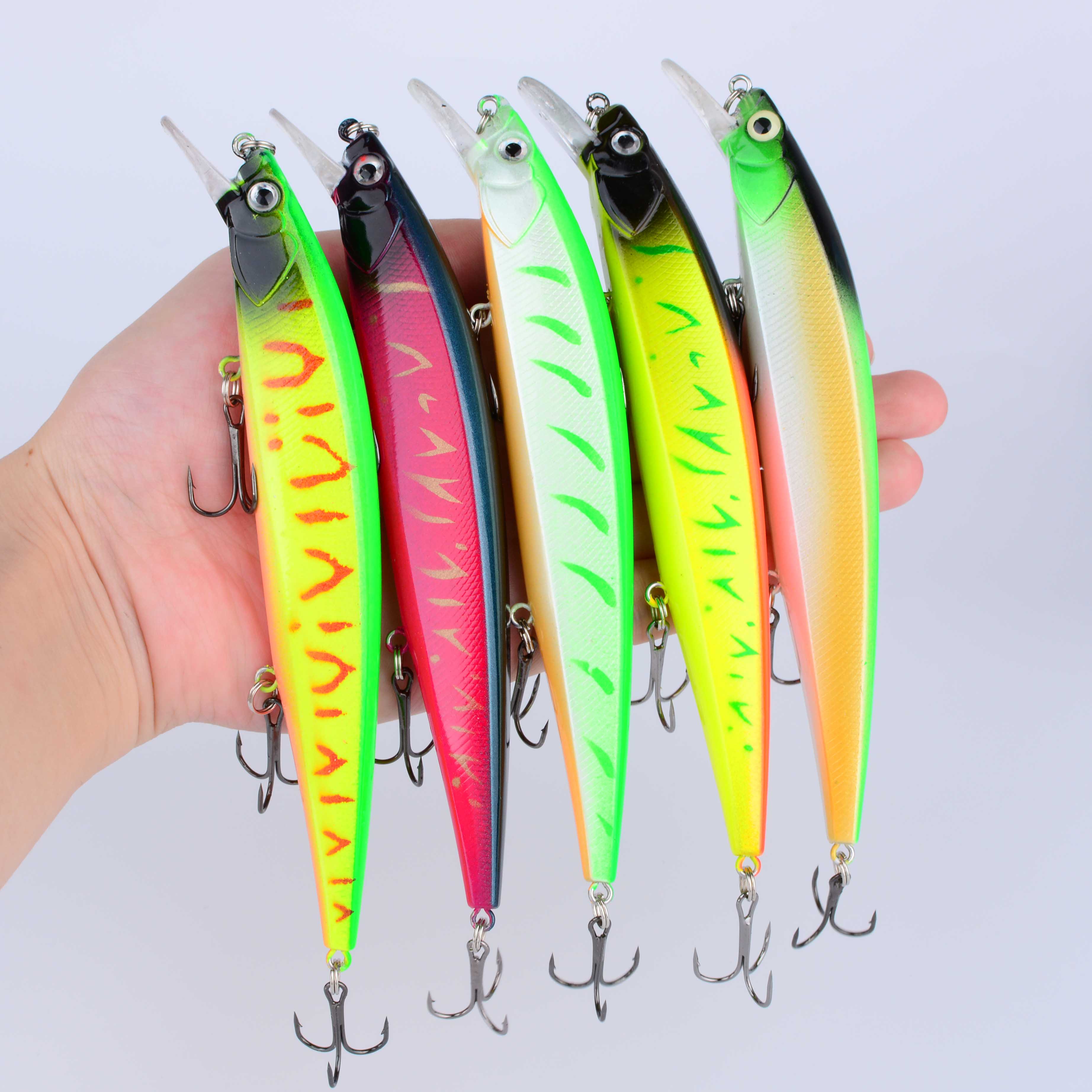 เหยื่อปลอมพลาสติก 1 ชิ้น ขนาด  - Fishing Hook Treble บทวิจารณ์และราคา