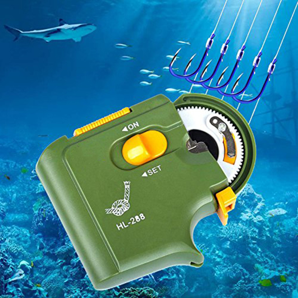 เครื่องผูกตะขอปลา HL-288 รุ่น  - Fishing Hook Size บทวิจารณ์และราคา